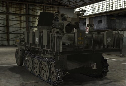 More information about "German flak half track as allied"