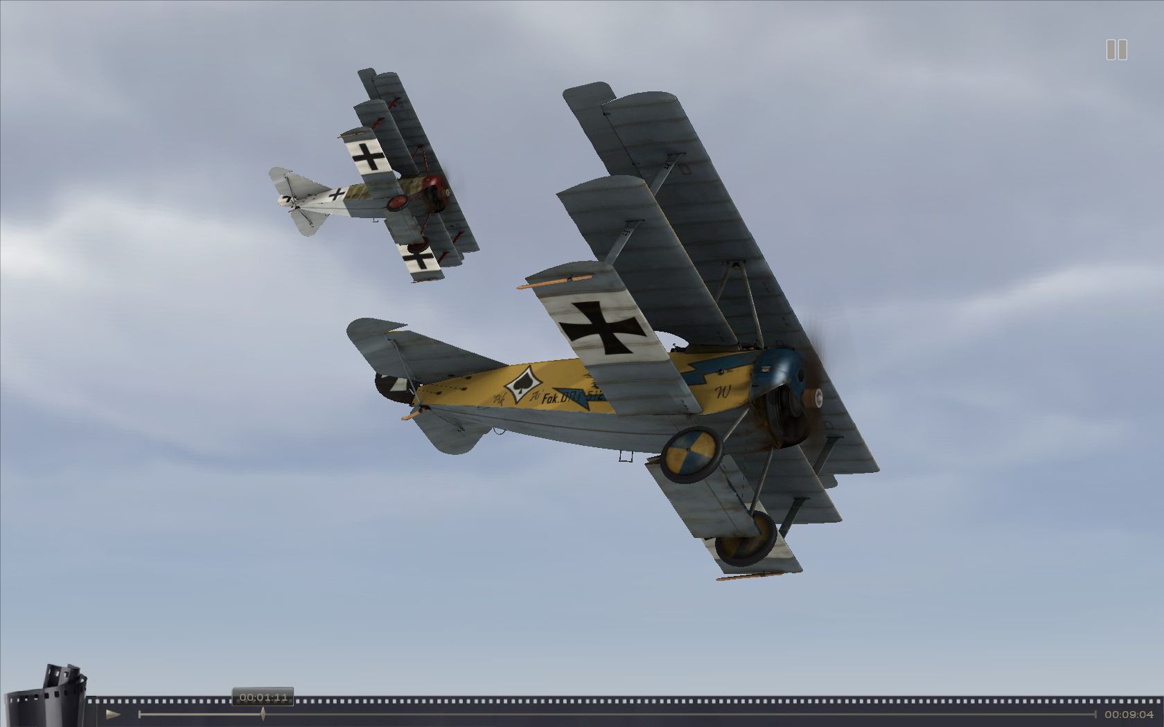 Propnut & MT going for the enemy's recon planes