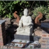 Buddha smiles on