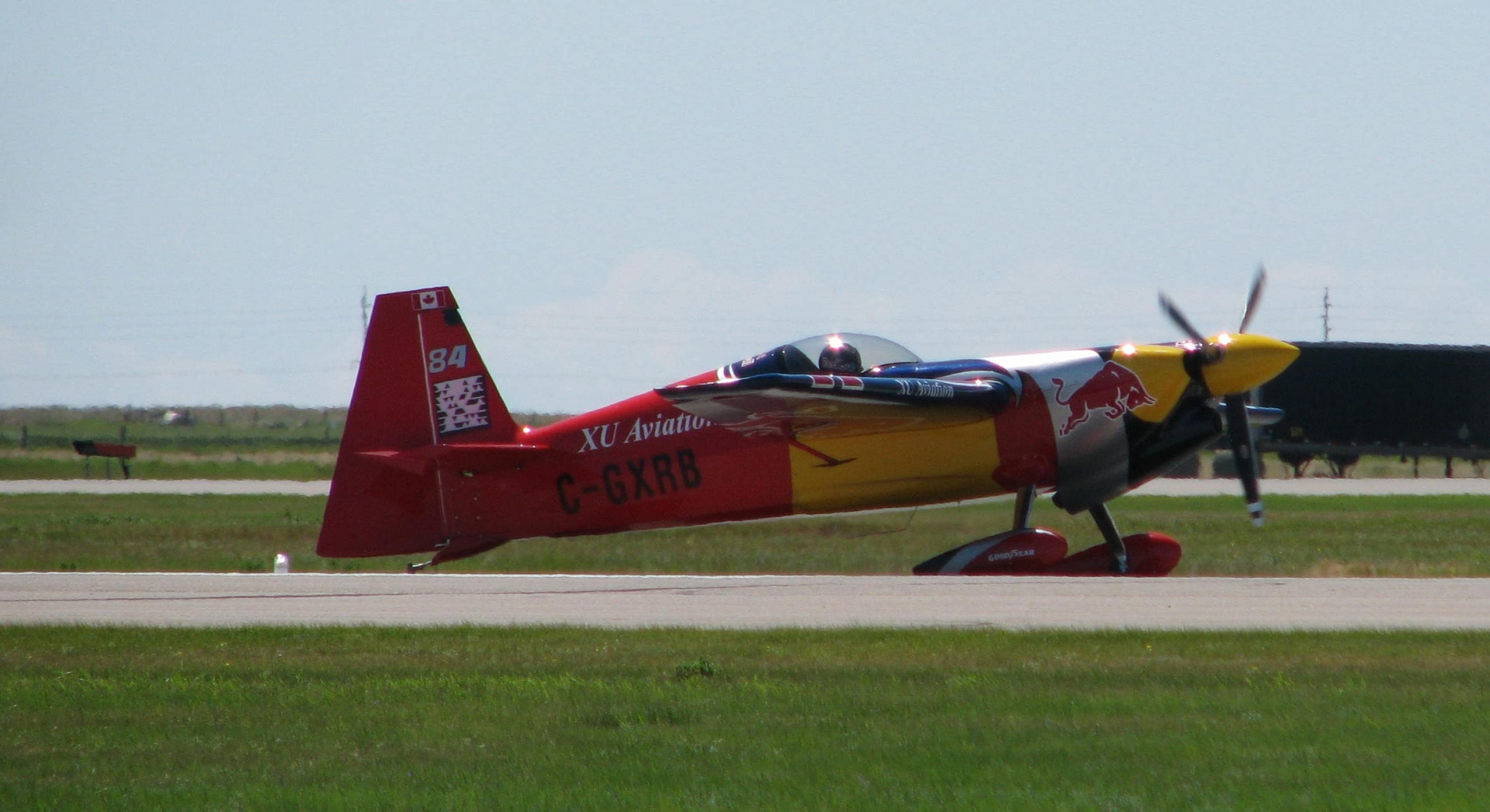 Edge540 taxying