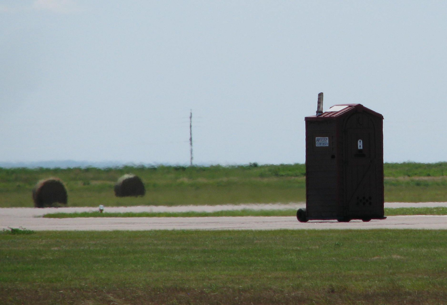 Jet powered outhouse