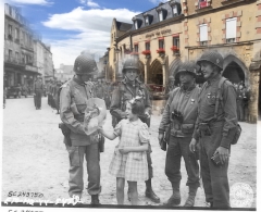 Then and Now - Carentan Arches